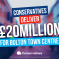 Conservatives deliver £20m for Bolton Town Centre